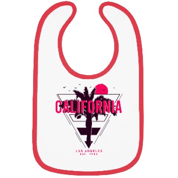Discover California Est 1986 Bibs