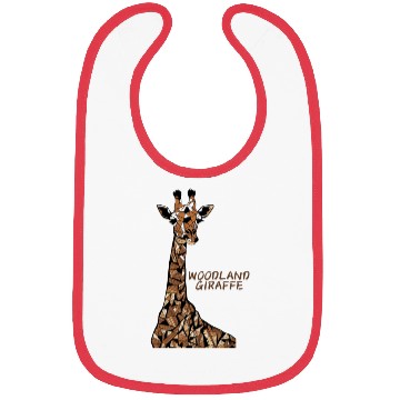 Discover WOODLAND GIRAFFE Bibs
