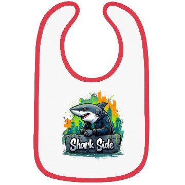 Discover Shark Side Bibs