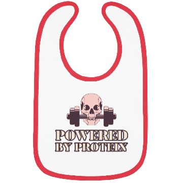 Discover POWERED BY PROTEIN Bibs