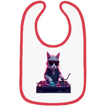 Discover Cosmic Cat DJ Bibs