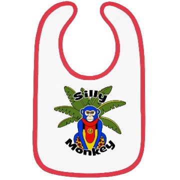 Discover Jason is a Silly Monkey Bibs