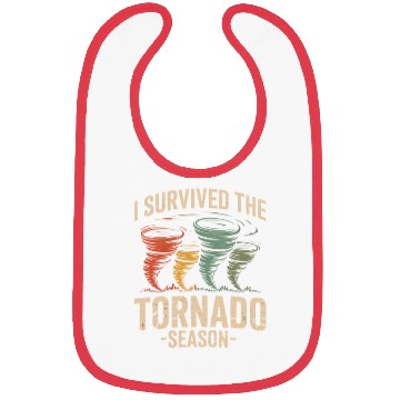 Discover I Survived The Tornado Season Meteorology Storm Bibs