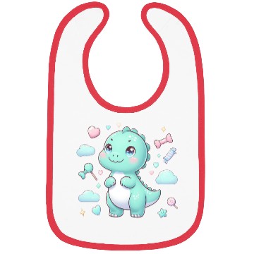 Discover Cute Dino Bibs
