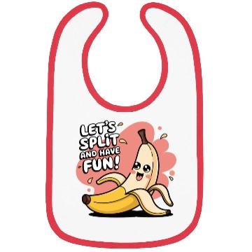Discover Banana Slip Bibs
