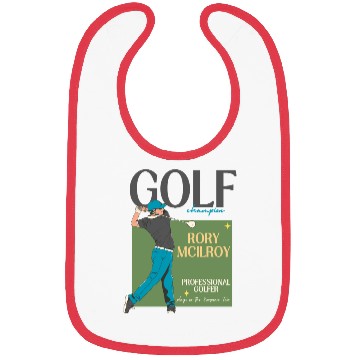 Discover Rory McIlroy Ireland Golf Bibs Design