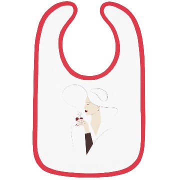 Discover Cherry Wine Whisper Bibs