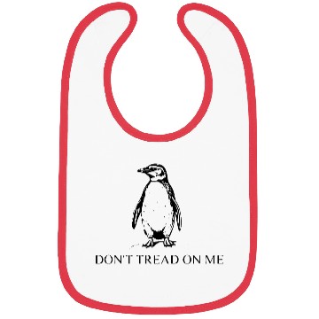 Discover Don't Tread On Me Penguin Tariff Bibs
