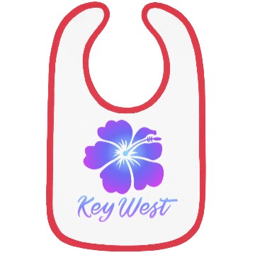 Discover Key West Hibiscus Bibs