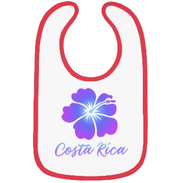 Discover Costa Rica Hibiscus Bibs