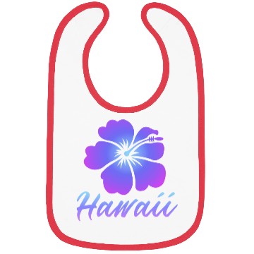 Discover Hawaii Hibiscus Bibs