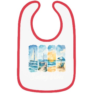 Discover Sailing Vibes - Feel the Ocean Bibs