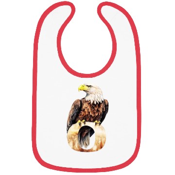 Discover EAGLE LETTER O Bibs
