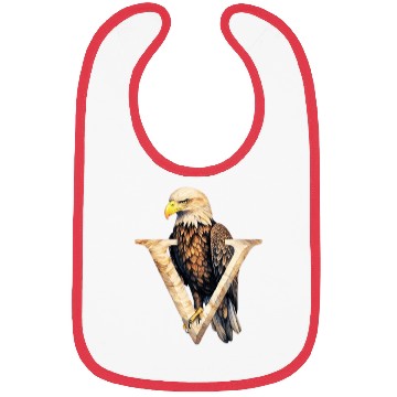 Discover EAGLE LETTER V Bibs