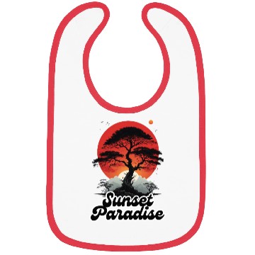 Discover sunset paradise Bibs