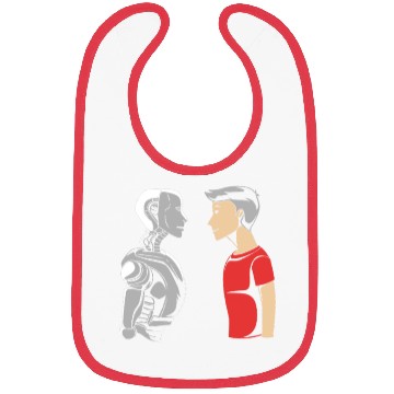 Discover Artificial Intelligence Human AI Bibs