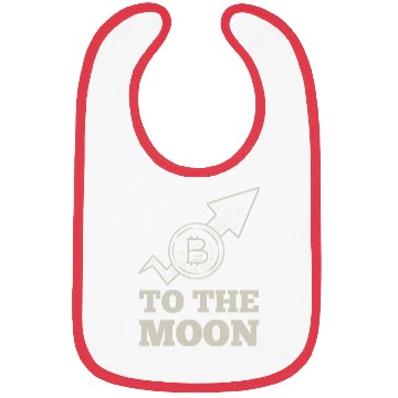 Discover To The Moon Design Bibs