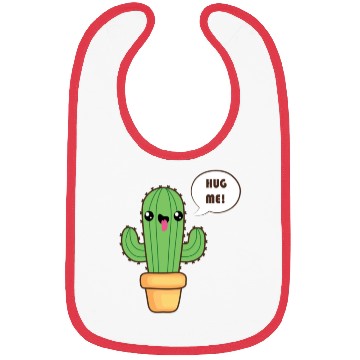 Discover Cute Cactus Hug Me Bibs
