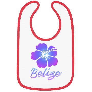 Discover Belize Hibiscus Bibs