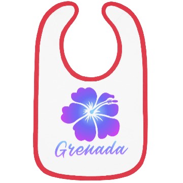 Discover Grenada Hibiscus Bibs