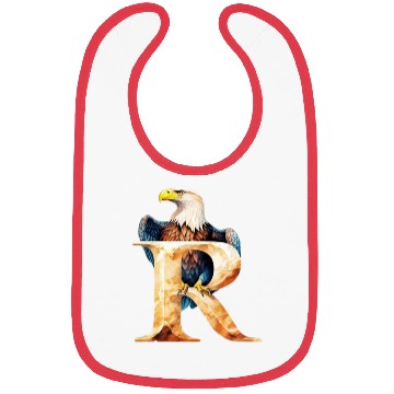 Discover EAGLE LETTER P Bibs