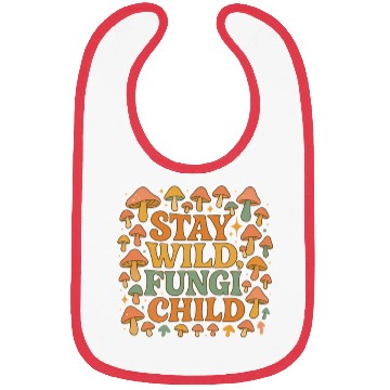 Discover Stay Wild Fungi Child Bibs