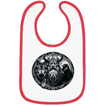 Discover Viking Warrior Man Odin Thor Norman Walhalla Bibs