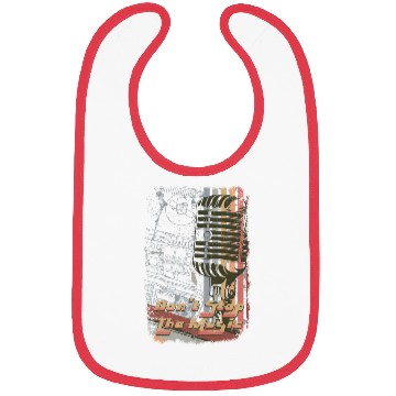 Discover "DON’T STOP THE MUSIC" Graphic Merch Bibs