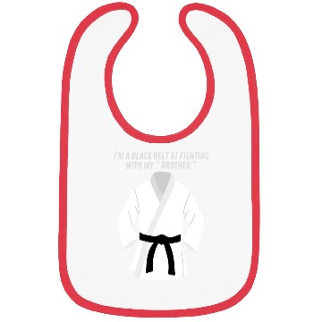 Discover Women's Black Belt at Fighting with my siblings Bibs