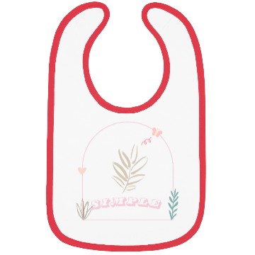 Discover Simple Bibs in natural colors