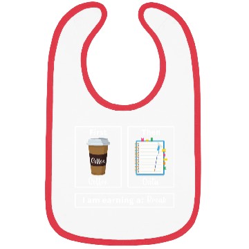 Discover First coffee then data for data analyst scientist Bibs