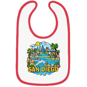 Discover San Diego Bibs