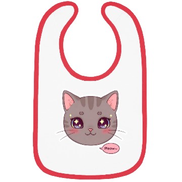 Discover Kawaii Cat – Ultimate Cute Cat Aesthetic Bibs