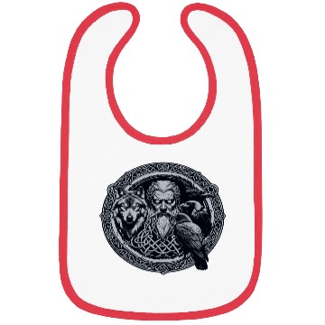 Discover Viking Warrior Man Odin Thor Norman Walhalla Bibs
