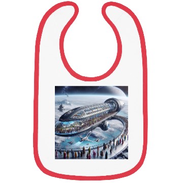 Discover Biggest Space Journey Bibs