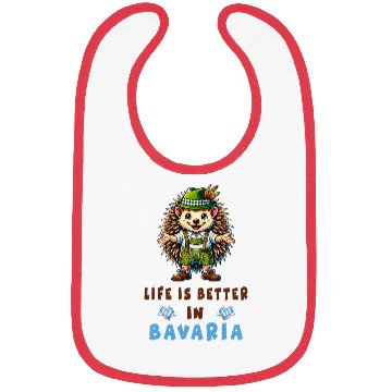 Discover Bavarian Hedgehog Bibs