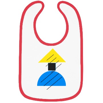 Discover Abstract Geometrical shape Bibs