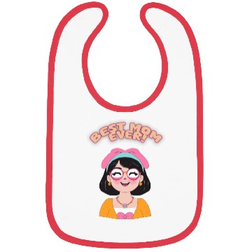 Discover best mom ever Bibs