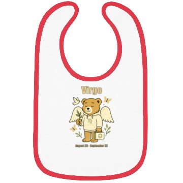 Discover Virgo Bear Bibs