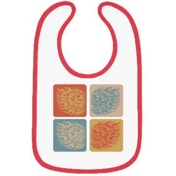 Discover Flaming Skull - Biker Bibs