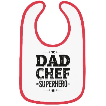 Discover Dad Chef Superhero – Papa Cook Father Bibs