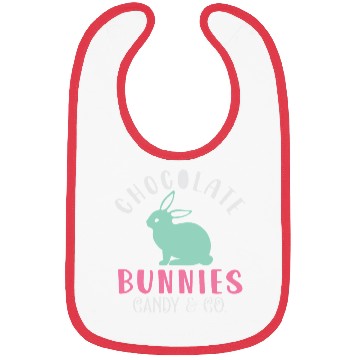 Discover Chocolate Bunnies Candy & Co Happy Easter Holiday Bibs