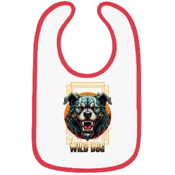 Discover Wild Dog Bibs – Fierce Beast Graphic Bibs for Street