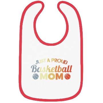 Discover Funny Basketball Mom Bibs