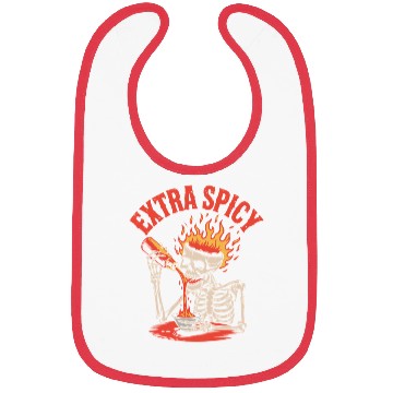 Discover Red Pepper Chili Spicy Food Lover Bibs
