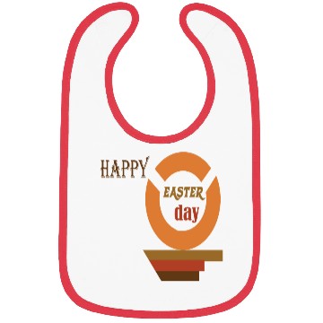 Discover happy easterday 1- Clean & Festive Spring Design. Bibs