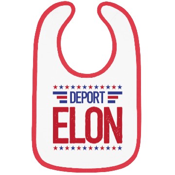 Discover Deport Elon Musk Bumper Anti Fascist Bibs