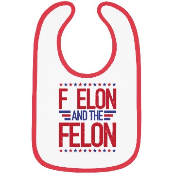 Discover F Elon and the felon funny saying Anti Musk Bibs