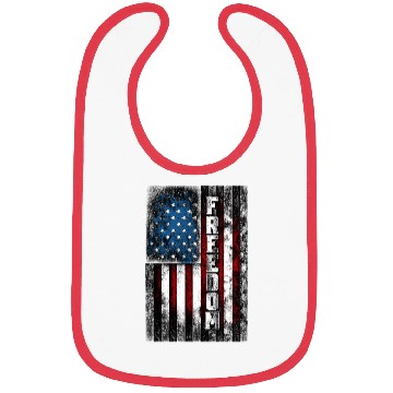 Discover Freedom USA Bibs