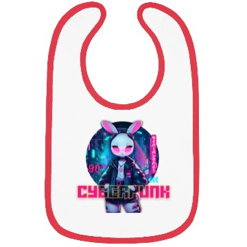 Discover 90´Cyberpunk Bunny Bibs